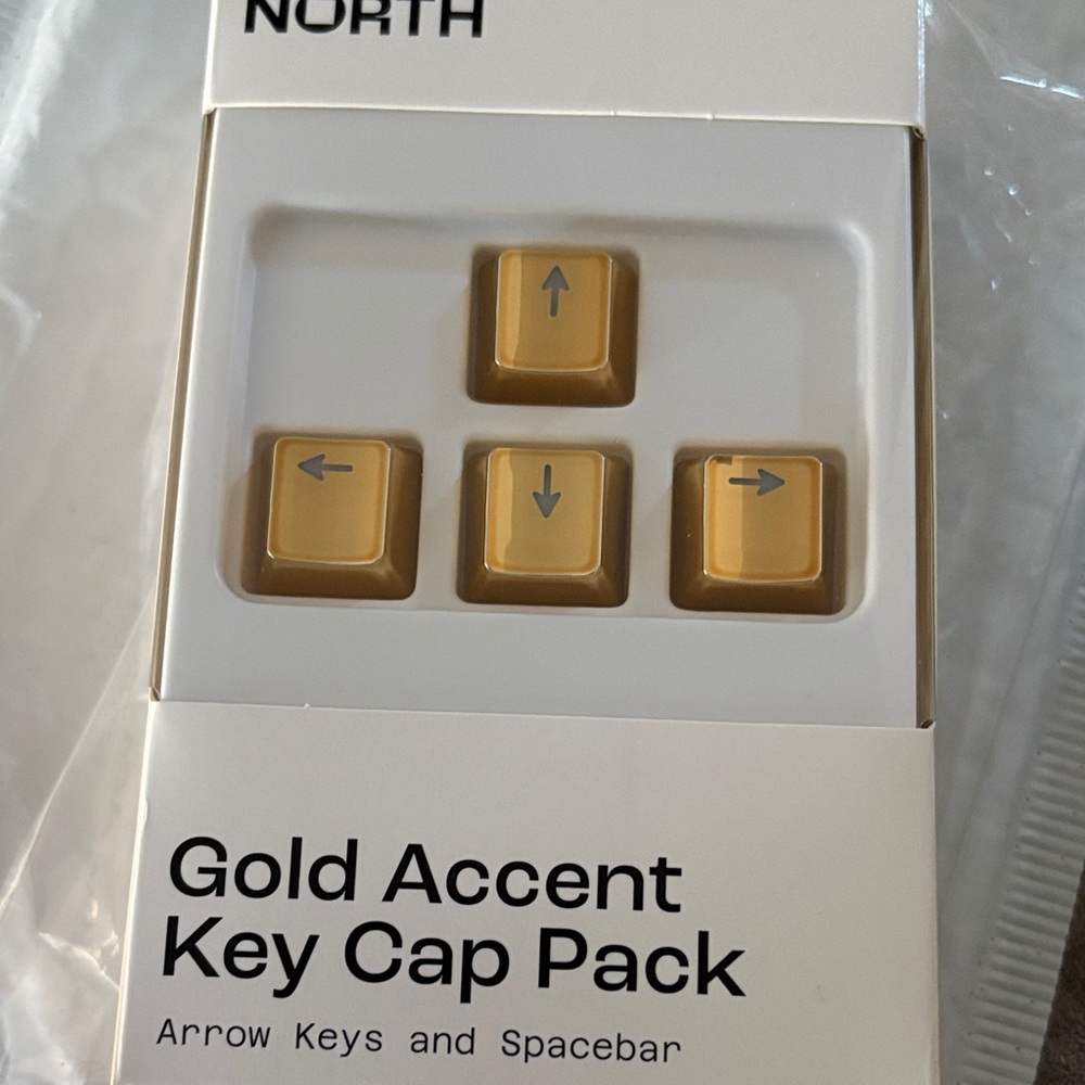 Gold Key Cap Set for Keyboards